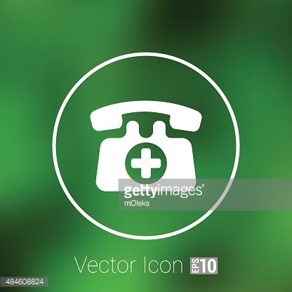 416x416 Emergency Call Sign Icon Vector Fire Phone Number Premium Clipart