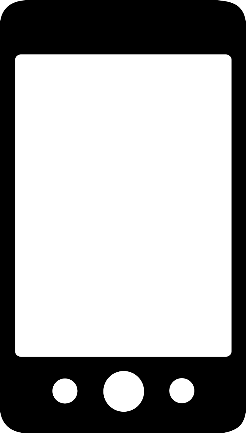 830x1462 Lphone Clipart Silhouette For Free Download And Use Images