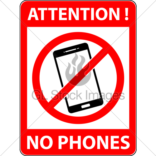 No Phone, Telephone Prohibited Symbol Vector Gl Stock Images 500x500 No Phone, Telephone Prohibited Symbol Vector Gl Stock Images