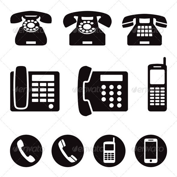 Phone Icon Vector Free Download 590x590 Phone Icon Vector Free Download
