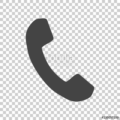 Phone Icon In Flat Style Vector Illustration On Isolated 500x500 Phone Icon In Flat Style Vector Illustration On Isolated