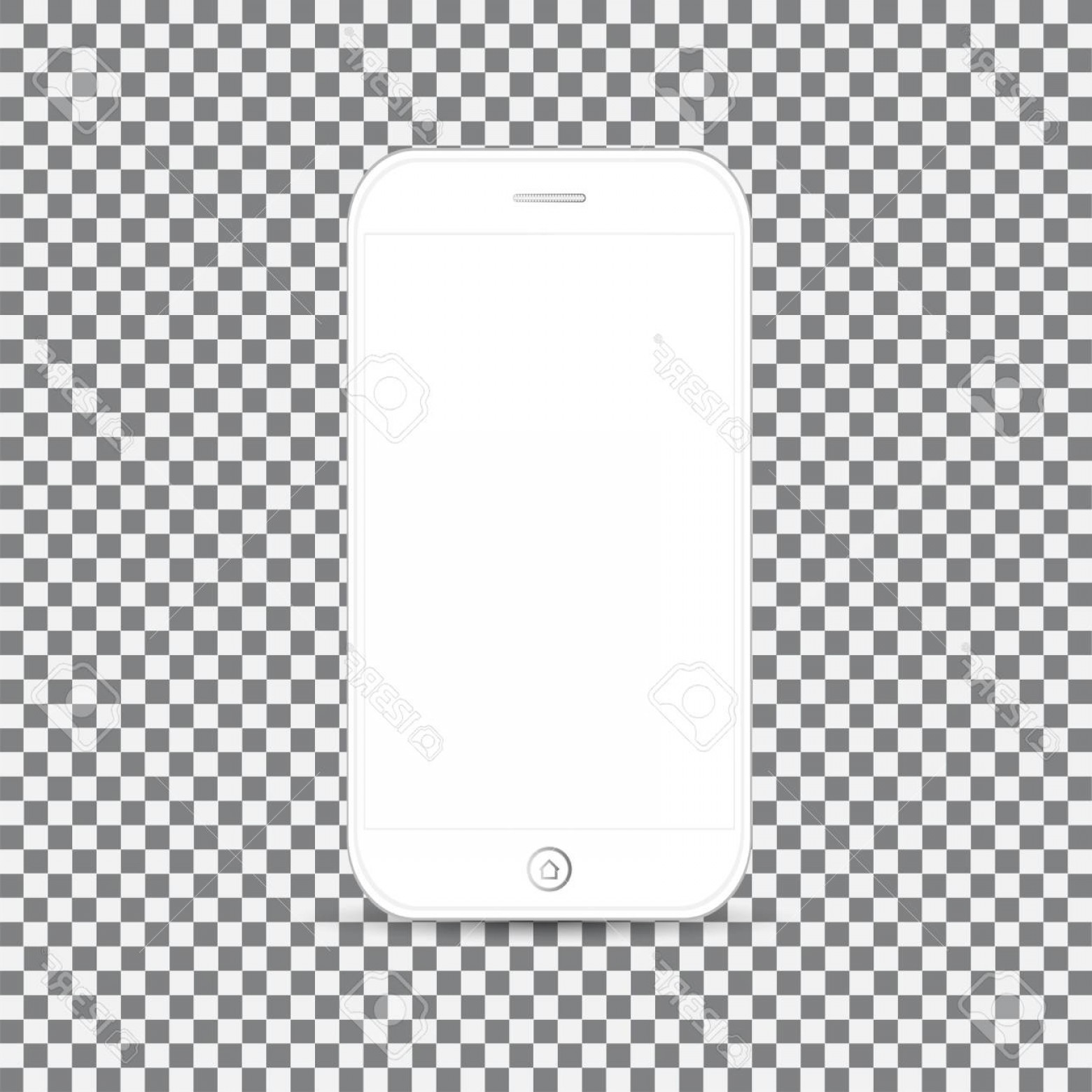 1560x1560 Photostock Vector Smart Phone Vector Drawing Isolated Transparent