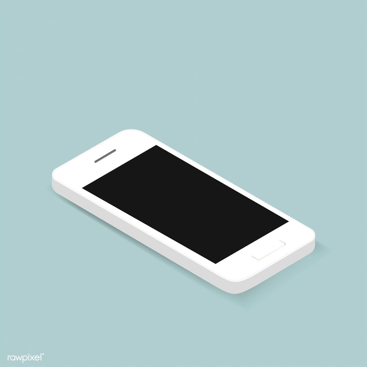 1200x1200 Vector Of Smart Phone Icon On Background Free Image