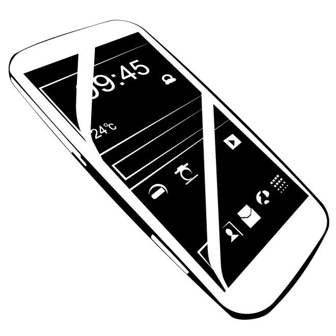 660x660 Android Mobile Phone Vector
