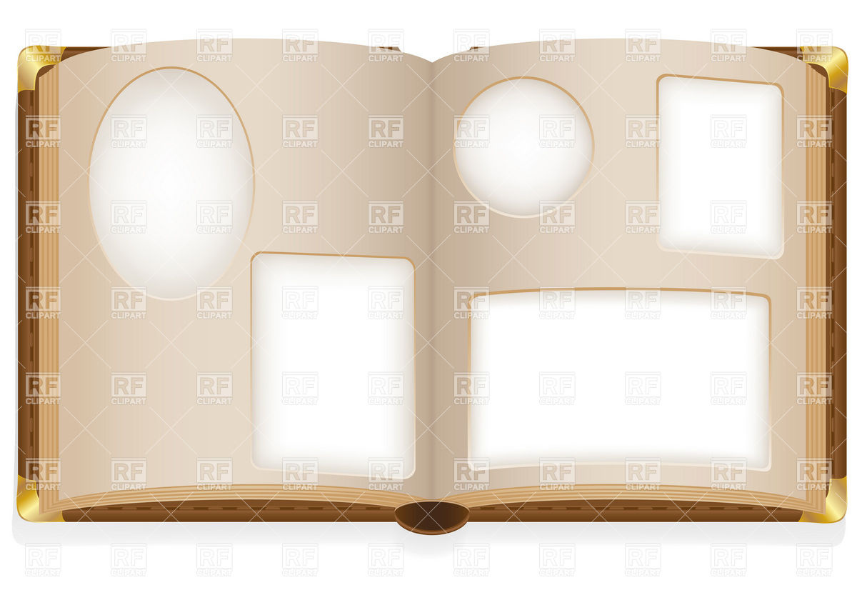 1200x840 Open Retro Photo Album