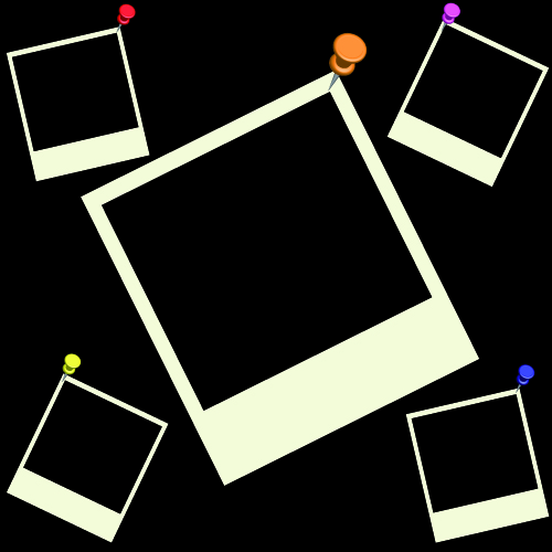 500x500 Polaroid Photo Album