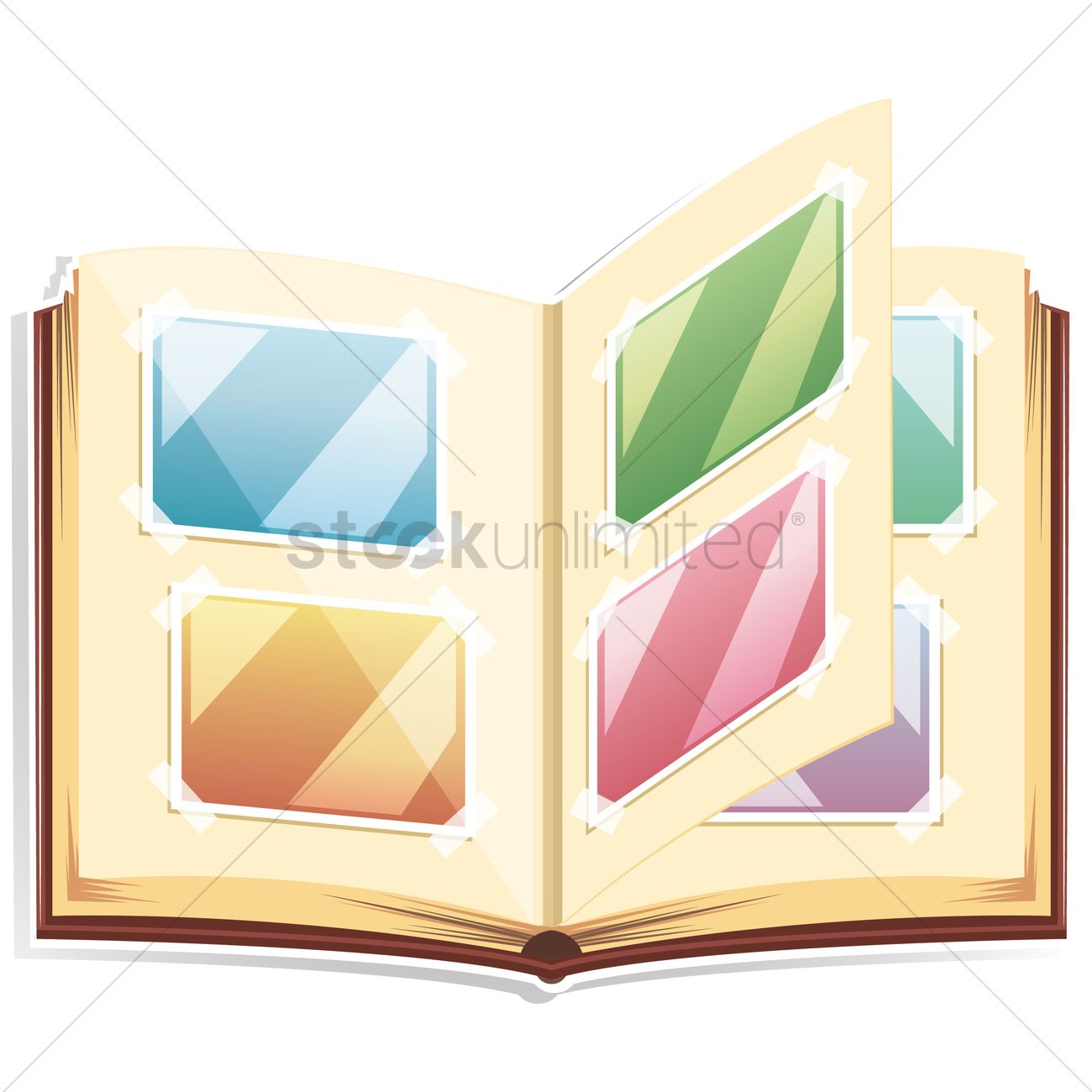 1300x1300 Free Photo Album Vector Image