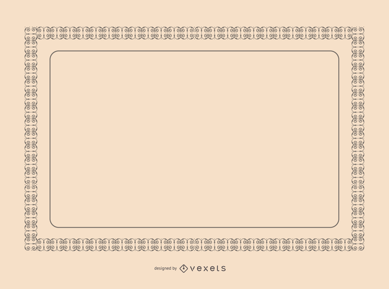 767x570 Certificate Border Vector