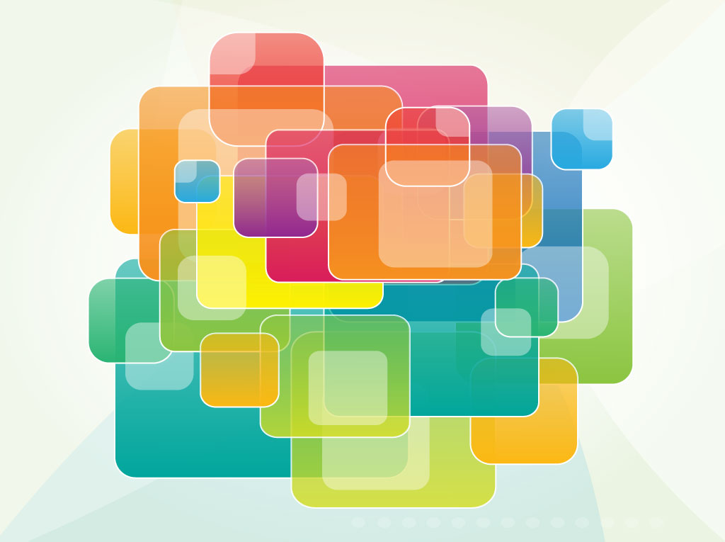 1024x765 Geometric Collage Vector Art Graphics