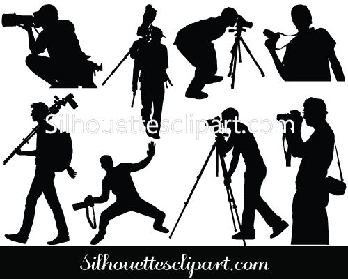 500x400 Photographer Vector Graphics People Vector Graphics Vector