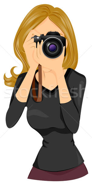 304x600 Photographer Vector Illustration Lenm