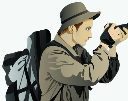 447x352 Set Of Photographer Design Elements Vector Free Download