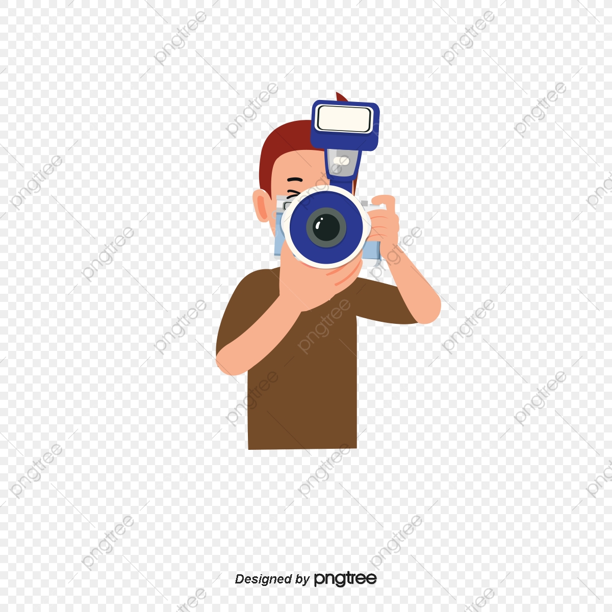 1200x1200 Vector Cartoon Male Photographer, Vector, Cartoon, Photographer