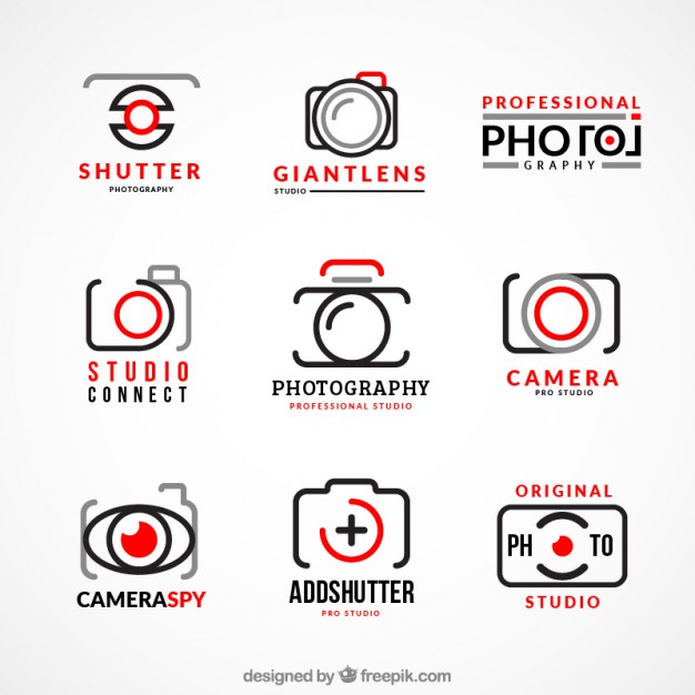 626x626 Collection Of Photography Logos Vector Free Download