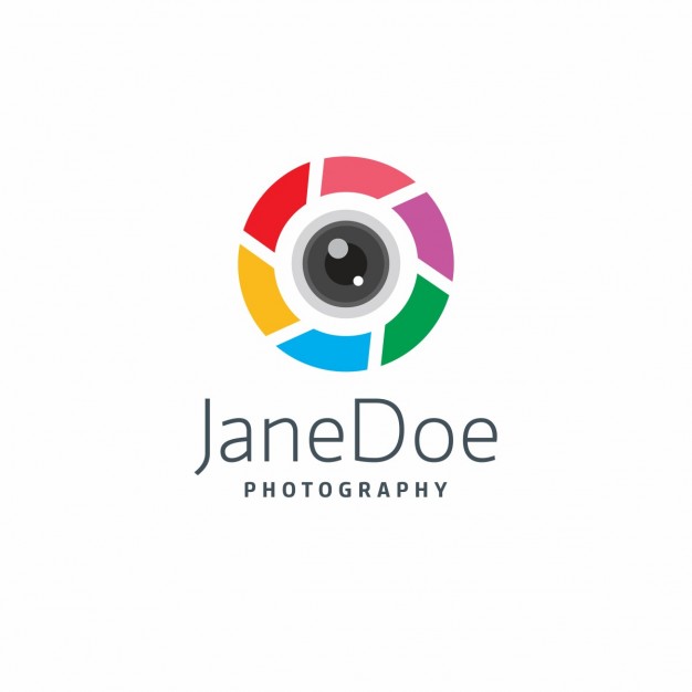 626x626 Colorful Photography Logo Vector Free Download
