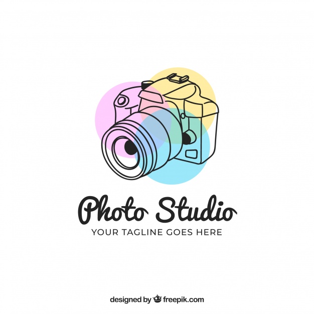 626x626 Photography Logo With Side View Vector Free Download