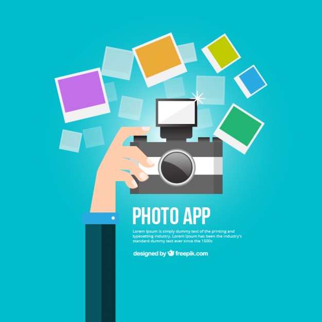 Photography App Vector Free Download 626x626 Photography App Vector Free Download