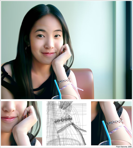 Photorealistic Vector