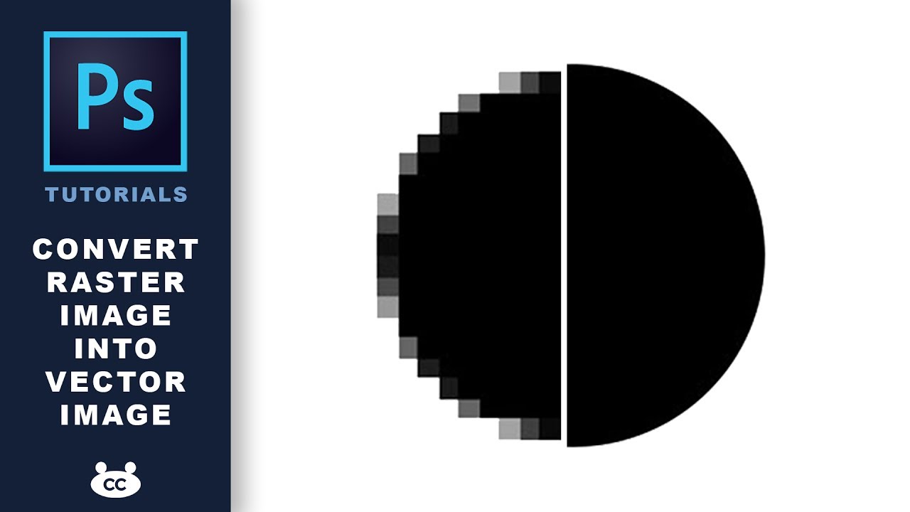 1280x720 Convert Raster Image Into Vector Image In Photoshop