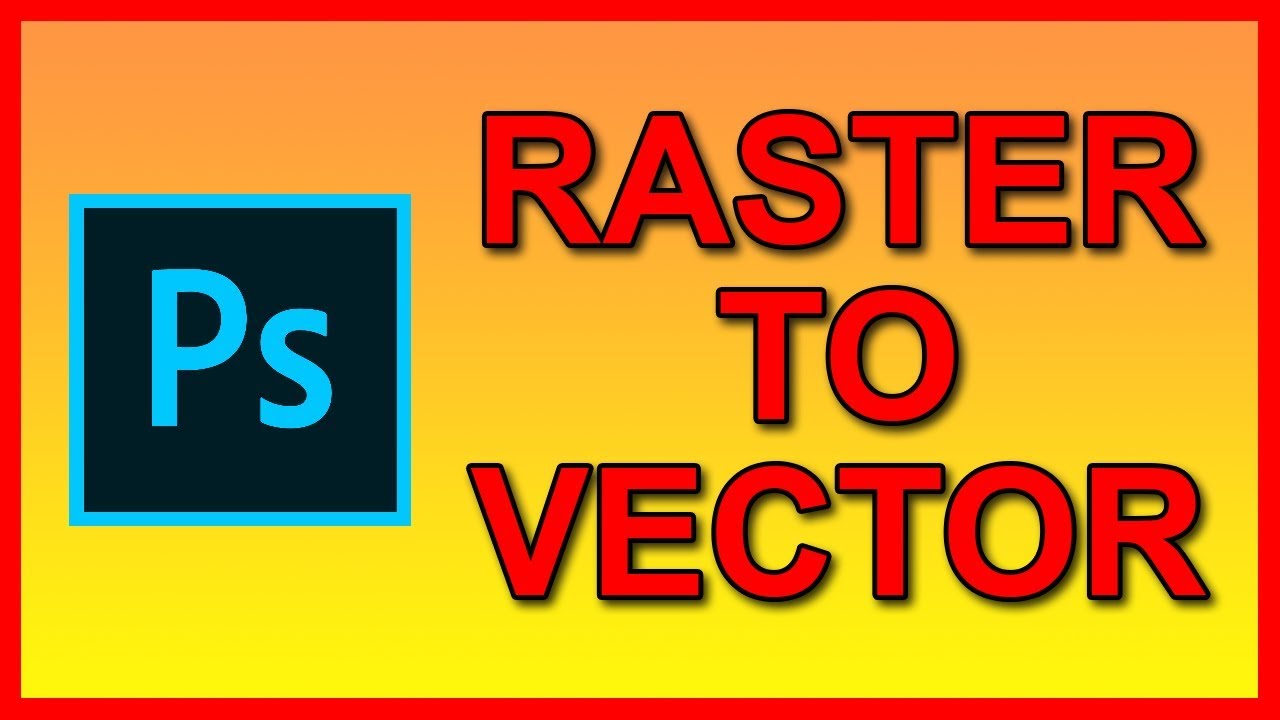 illustrator convert raster to vector
