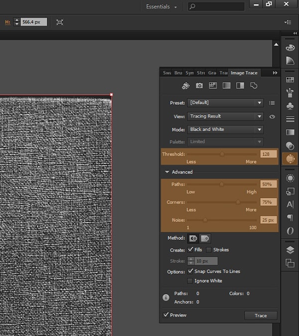 How To Create Vector Textures In Adobe Photoshop And Illustrator 600x674 How To Create Vector Textures In Adobe Photoshop And Illustrator