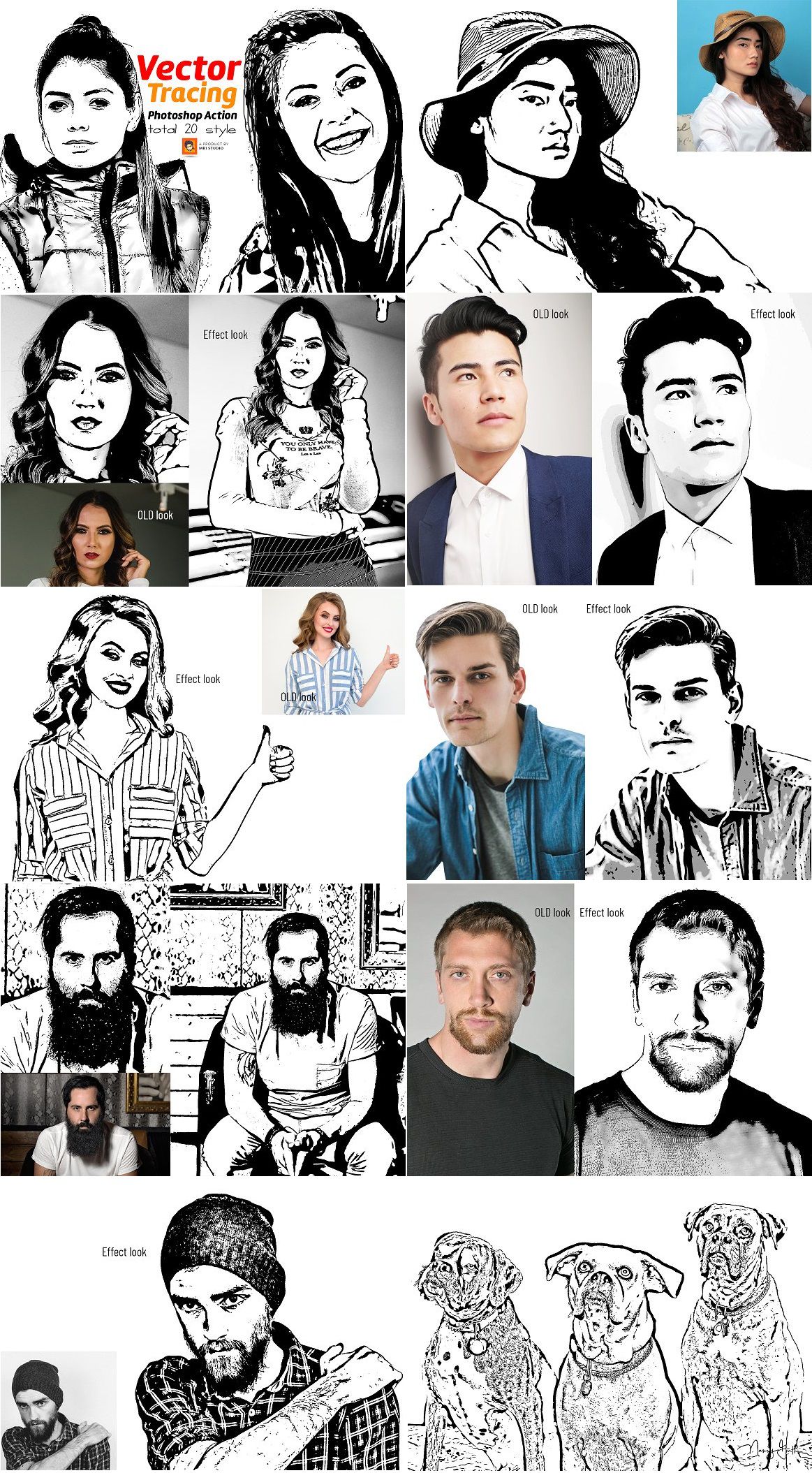 Download Vector Tracing Photoshop Action 1163x2109 Download Vector Tracing Photoshop Action