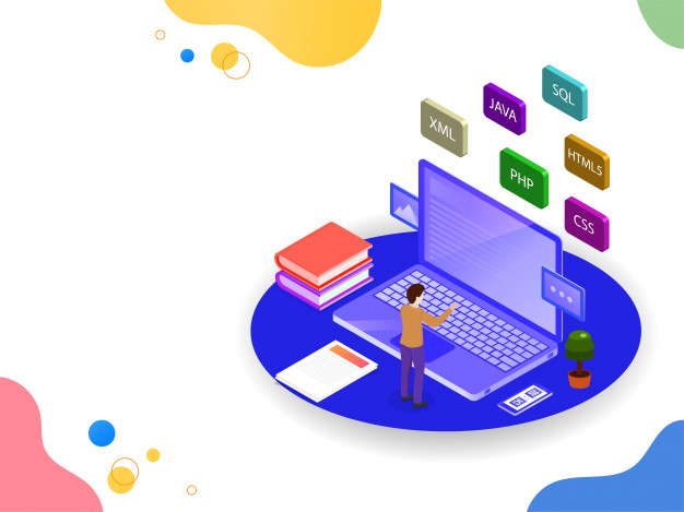 Software Development Background Vector Premium Download 626x469 Software Development Background Vector Premium Download