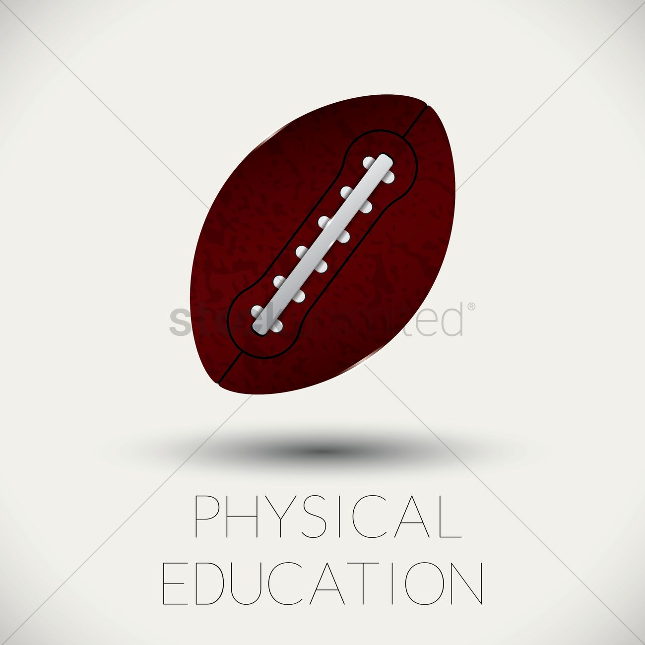 1300x1300 Free Physical Education Vector Image