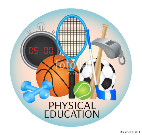 500x474 Physical Education Icon Stock Image And Royalty Free Vector