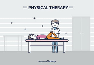 310x217 Physical Therapy Vector Illustration Free Graphics