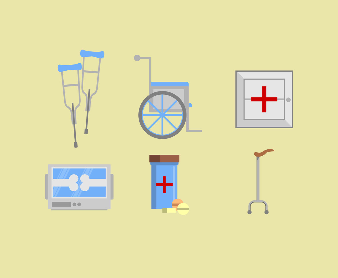 1136x936 Physical Therapy Wheelchair Illustration Vector Vector Art