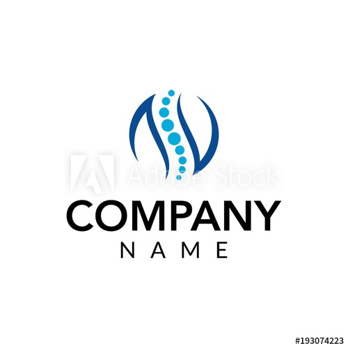 500x500 Physical Therapy Vector Logo Icon Illustration
