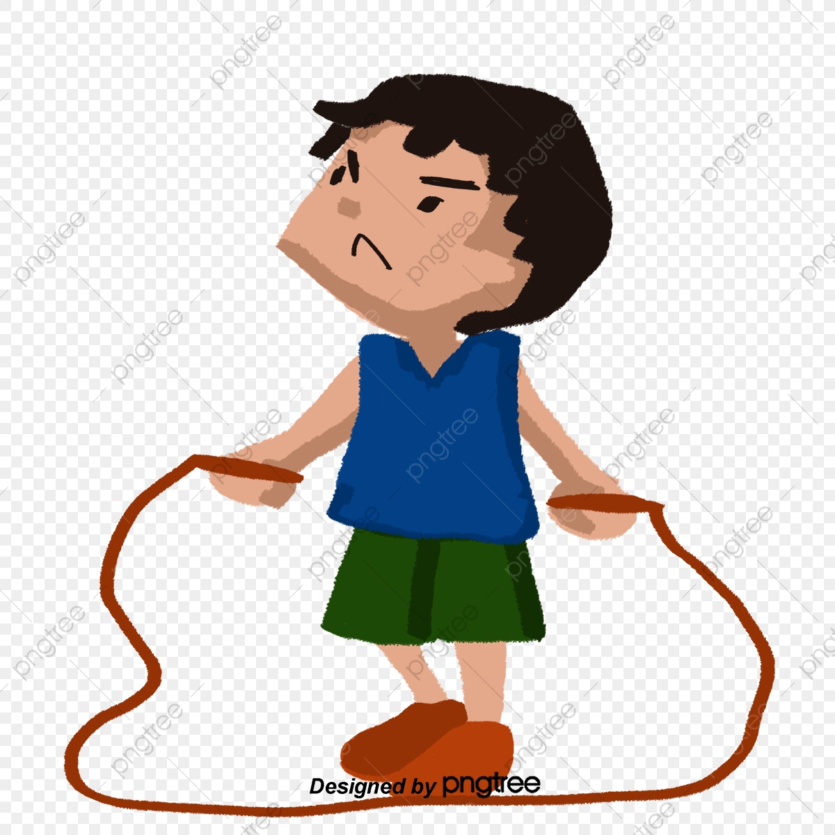 1200x1200 Download Free Png A Physical Exercise Boy, Vector Png, Rope