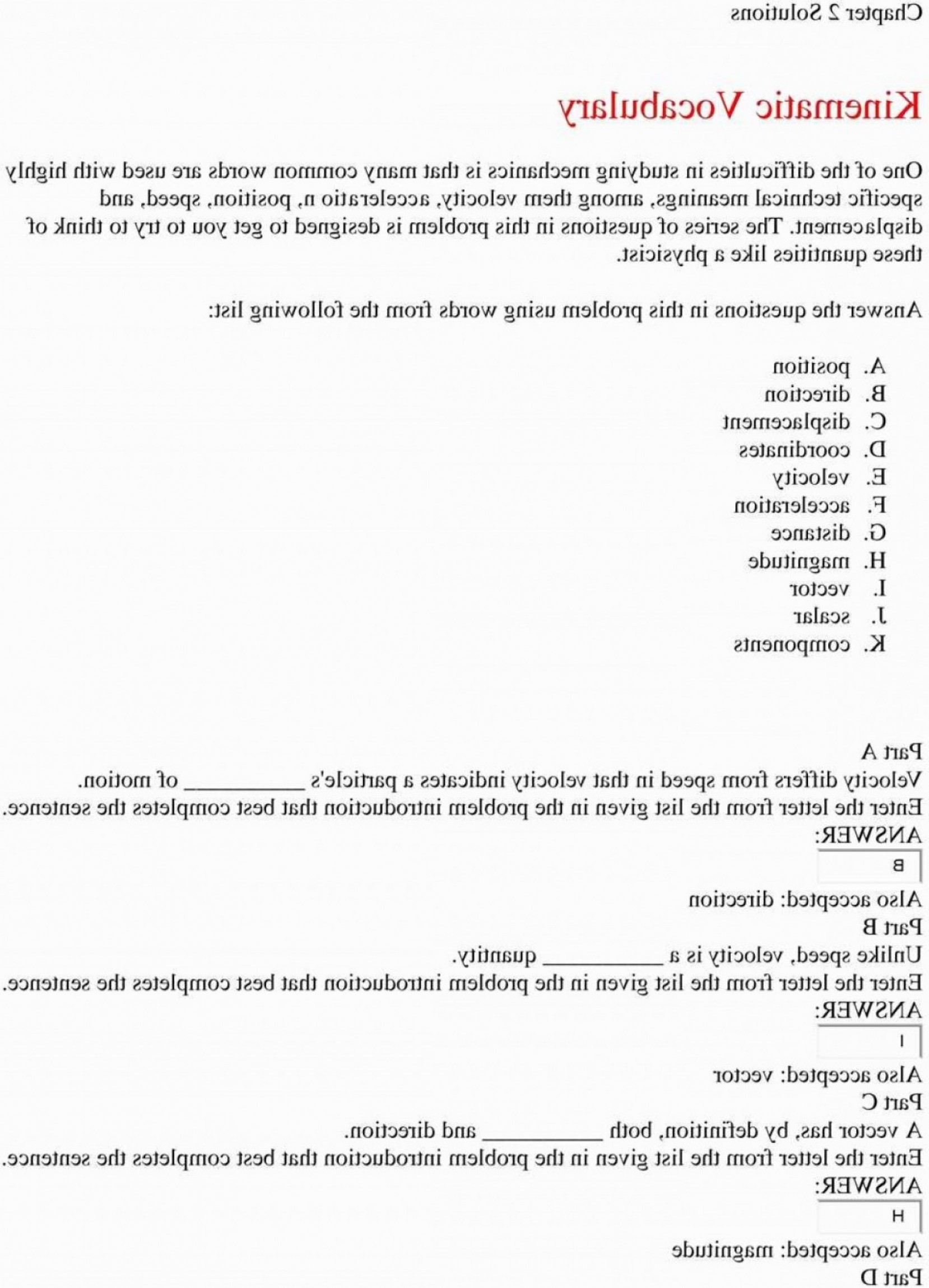 1658x2299 Projectile Motion Worksheet Answers The Physics Classroom