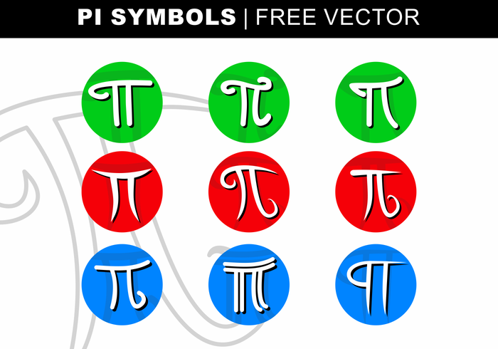 700x490 Pi Symbols Free Vector