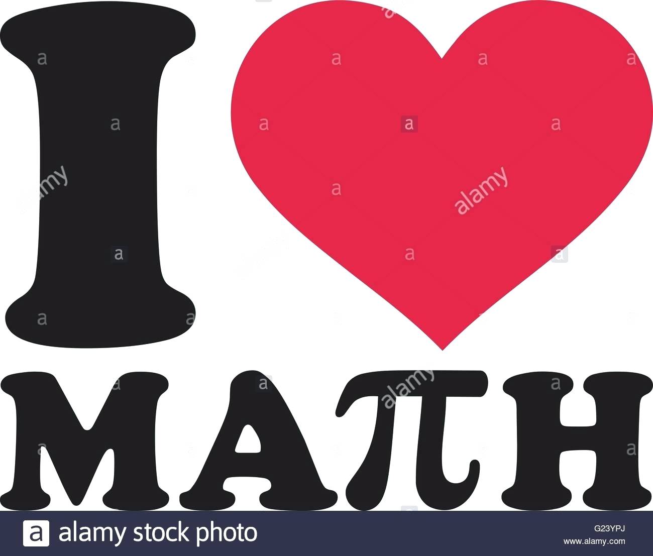1300x1107 Vector Symbol Math I Love Math With Pi Sign Stock Vector Vector