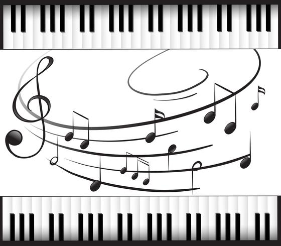Piano Keyboard Vector