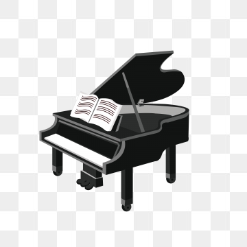 360x360 Piano Vector, Free Download Piano Keys, Piano Keyboard, Play Piano