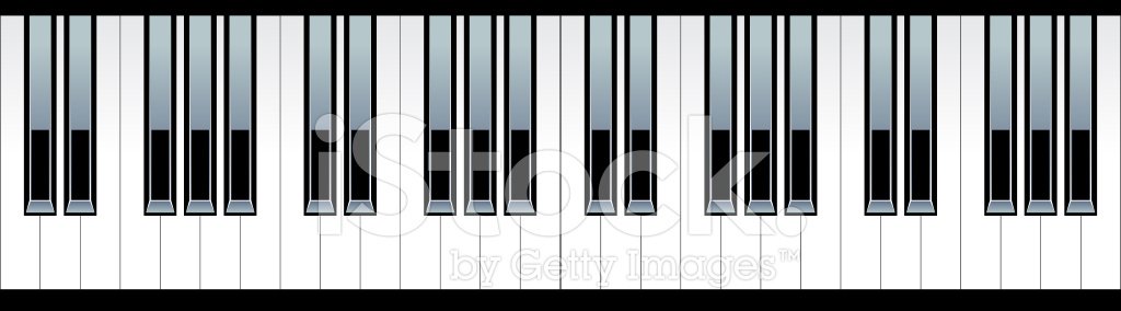 Piano Keys Vector Premium Clipart 1024x284 Piano Keys Vector Premium Clipart