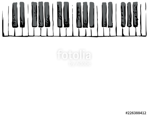 Piano Keys Vector Drawing Stock Image And Royalty Free Vector 500x394 Piano Keys Vector Drawing Stock Image And Royalty Free Vector