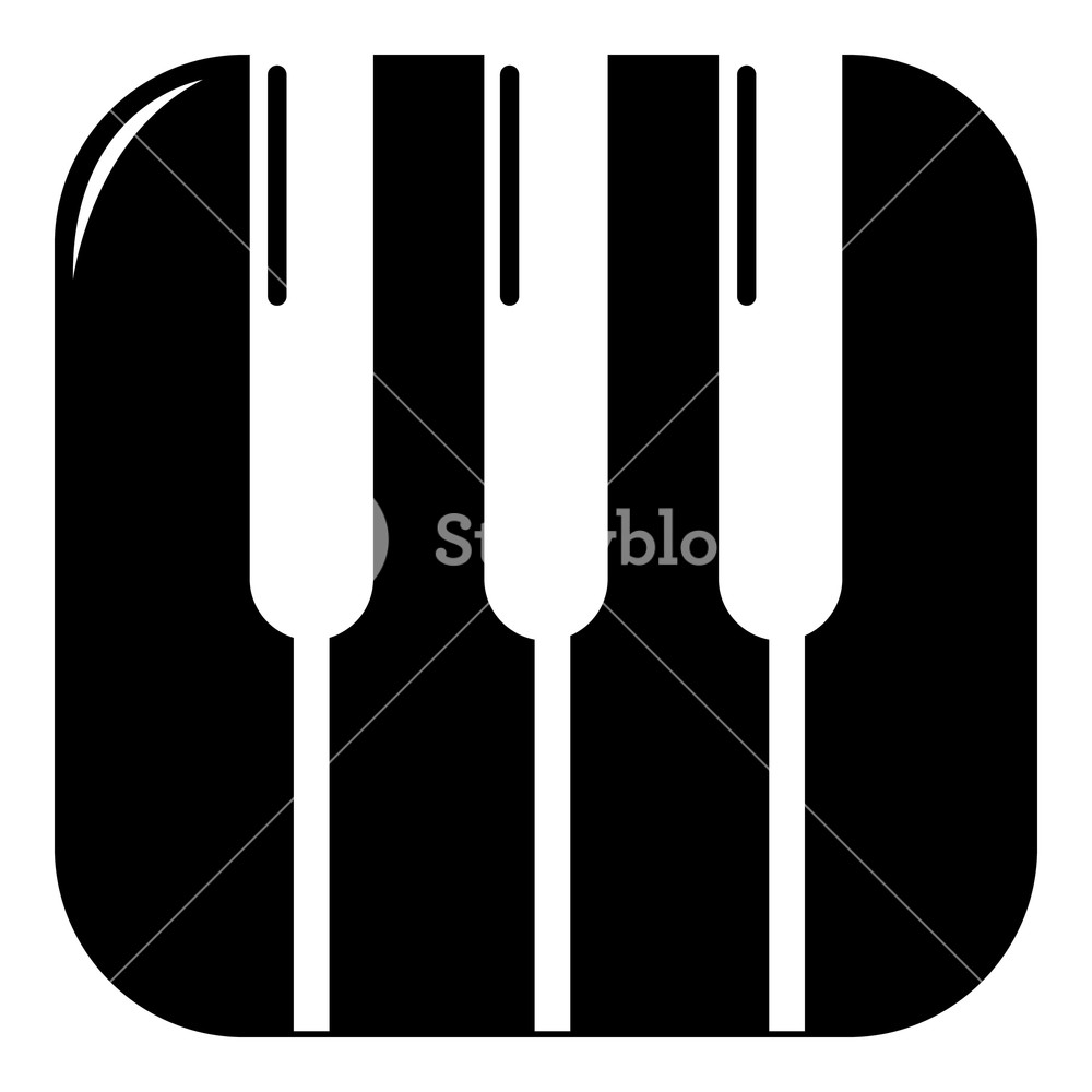 Piano Keys Icon Simple Illustration Of Piano Keys Vector Icon 1000x1000 Piano Keys Icon Simple Illustration Of Piano Keys Vector Icon