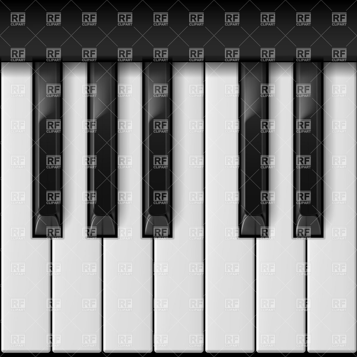 Piano Keys Vector at Vectorified.com | Collection of Piano Keys Vector