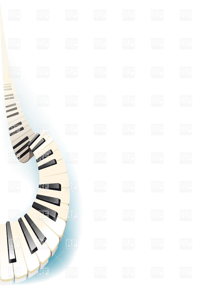 Gracefully Curved Piano Keys Vector Image Of Backgrounds, Textures 848x1200 Gracefully Curved Piano Keys Vector Image Of Backgrounds, Textures