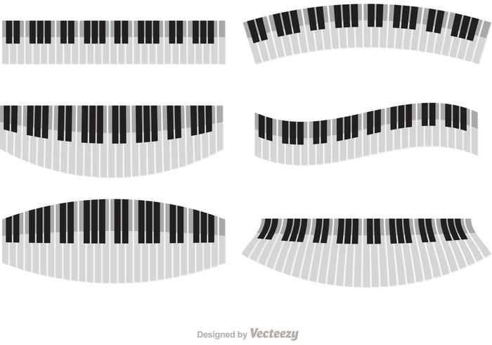 Wavy Piano Vectors Pack 700x490 Wavy Piano Vectors Pack