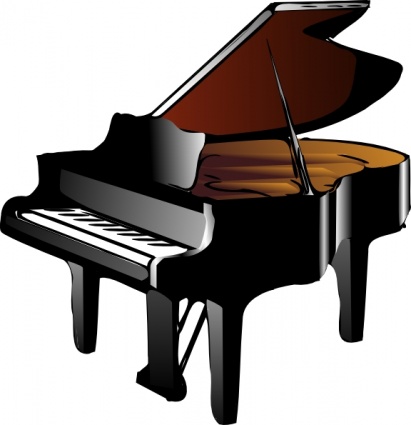 Free Download Of Piano Clip Art Vector Graphic 411x425 Free Download Of Piano Clip Art Vector Graphic