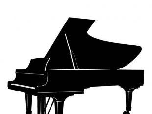 310x233 Grand Piano Vector Free Vector Free Vectors Ui Download