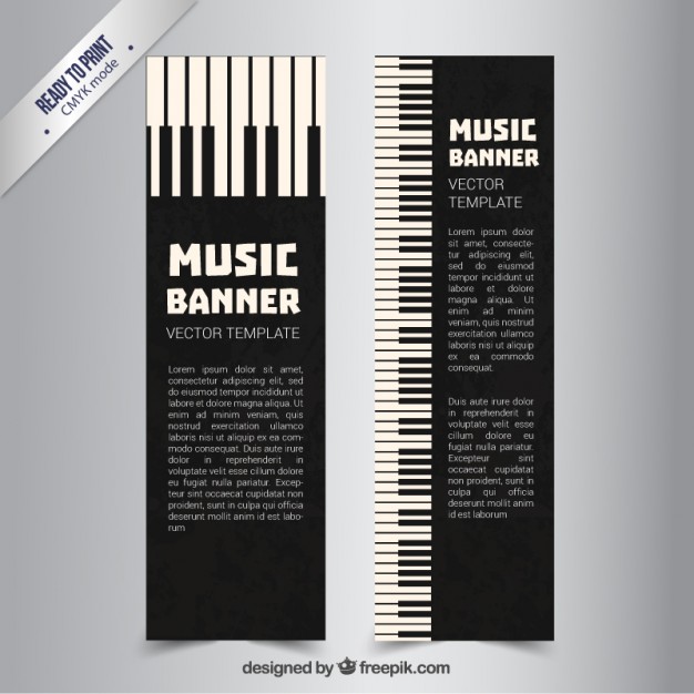 626x626 Piano Banners Free Vectors Ui Download