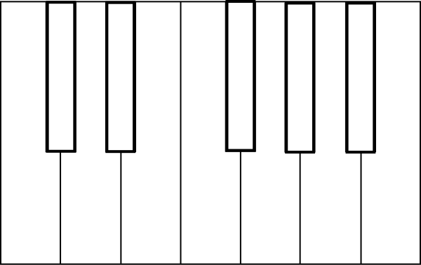 600x378 Piano Keyboard Drawings Clipart Images Gallery For Free Download