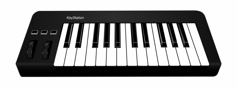 920x338 Music Vector Keyboard