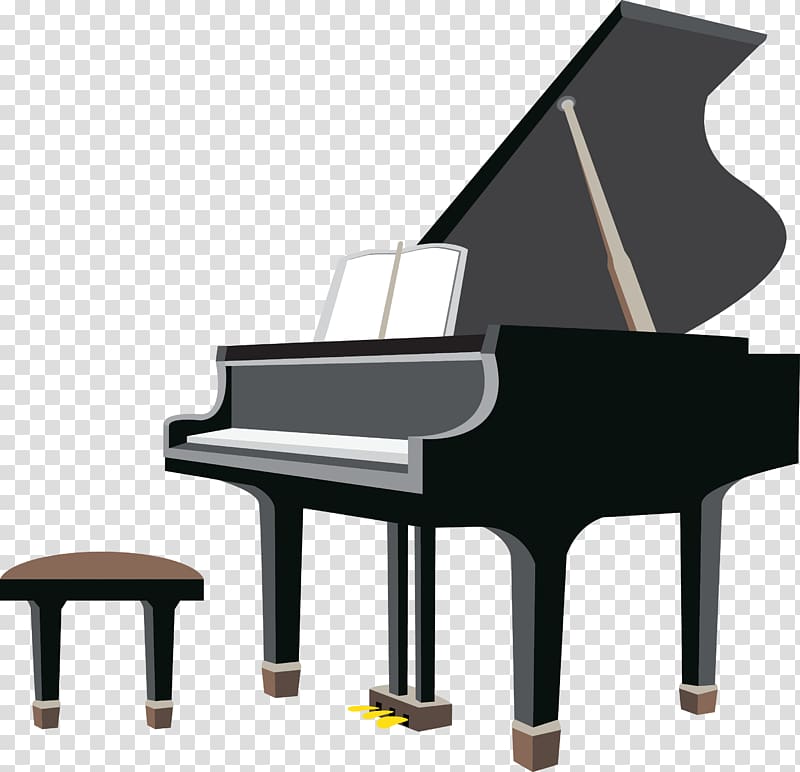800x772 Player Piano Cartoon Piano And Music Score Transparent